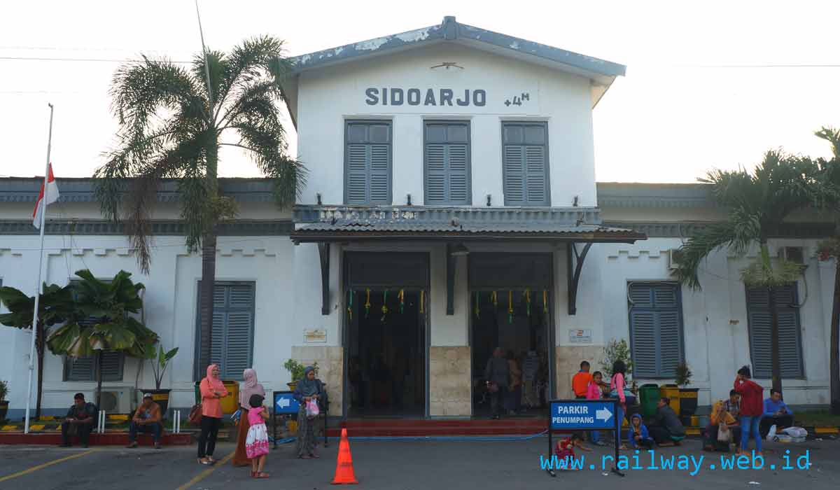 sejarah stasiun sidoarjo